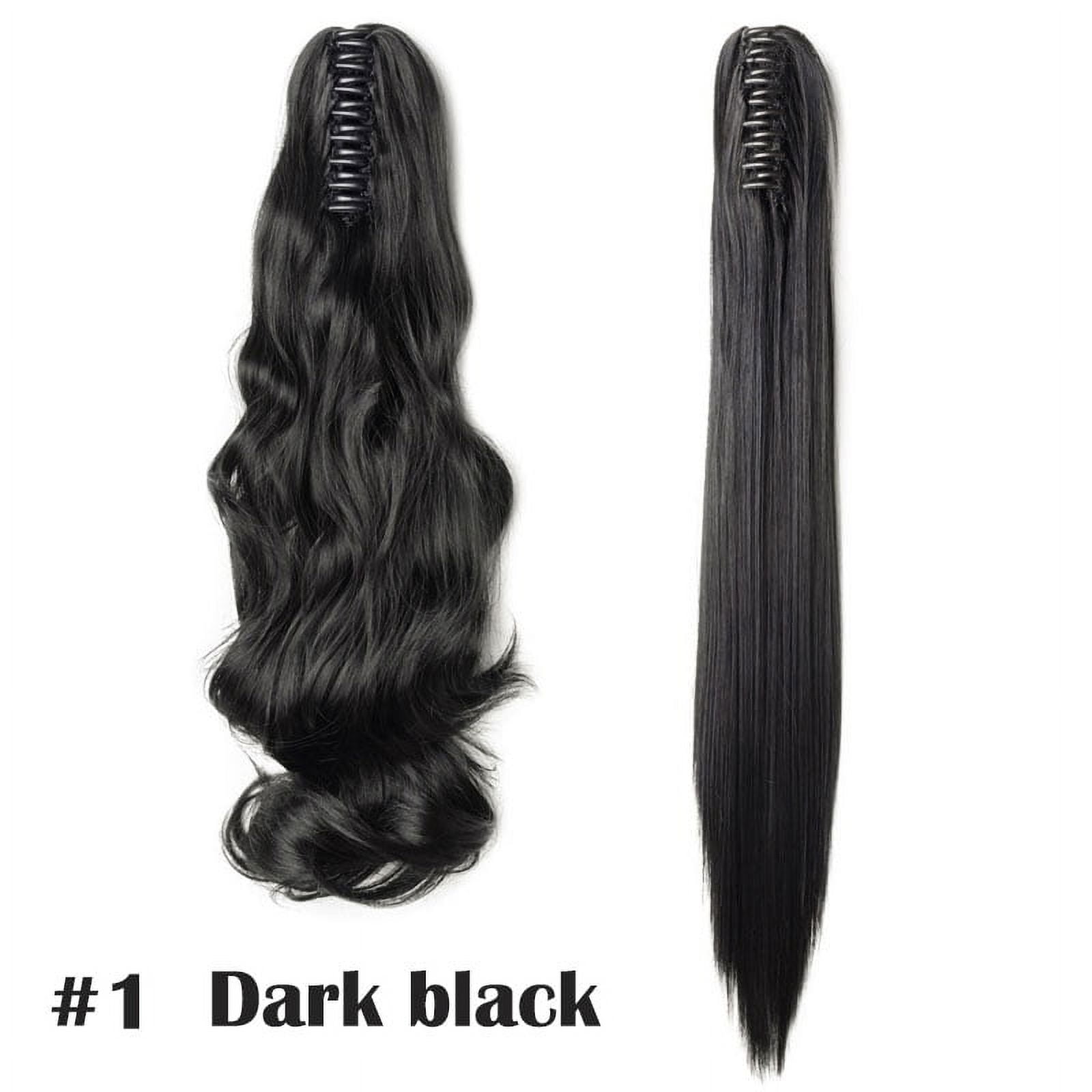 HAIRRO Claw Clip On Ponytail Hair Extension Synthetic Ponytail Extension Hair For Women Pony Tail Hairpiece Curly Style