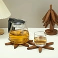 thumbnail image 5 of Tree Design Stand Wooden Trivets Decorative Anti Scald Heat Resistant Table Mat Coaster Wood Placemats Pot, 5 of 8