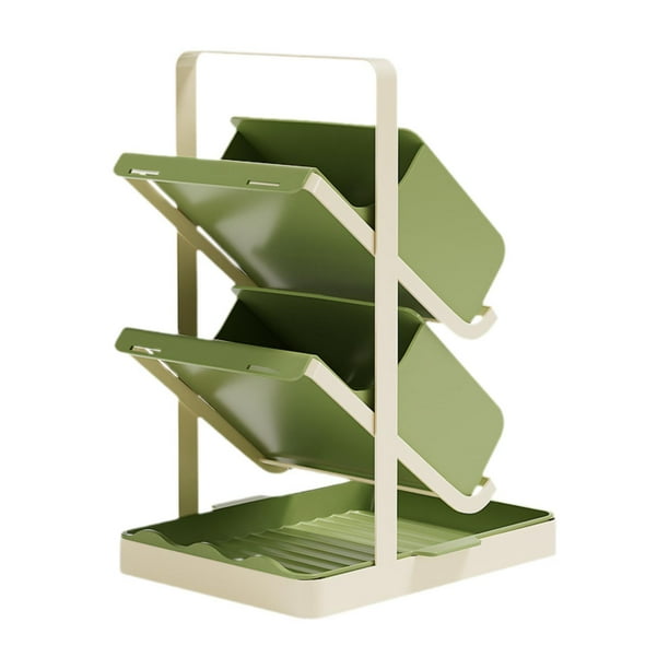 Soporte para palillos, jaula multiusos para mostrador de restaurante. Verde