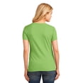 thumbnail image 2 of Port & Company LPC54V Ladies Core Cotton V-Neck Tees, Lime - Extra Small, 2 of 2
