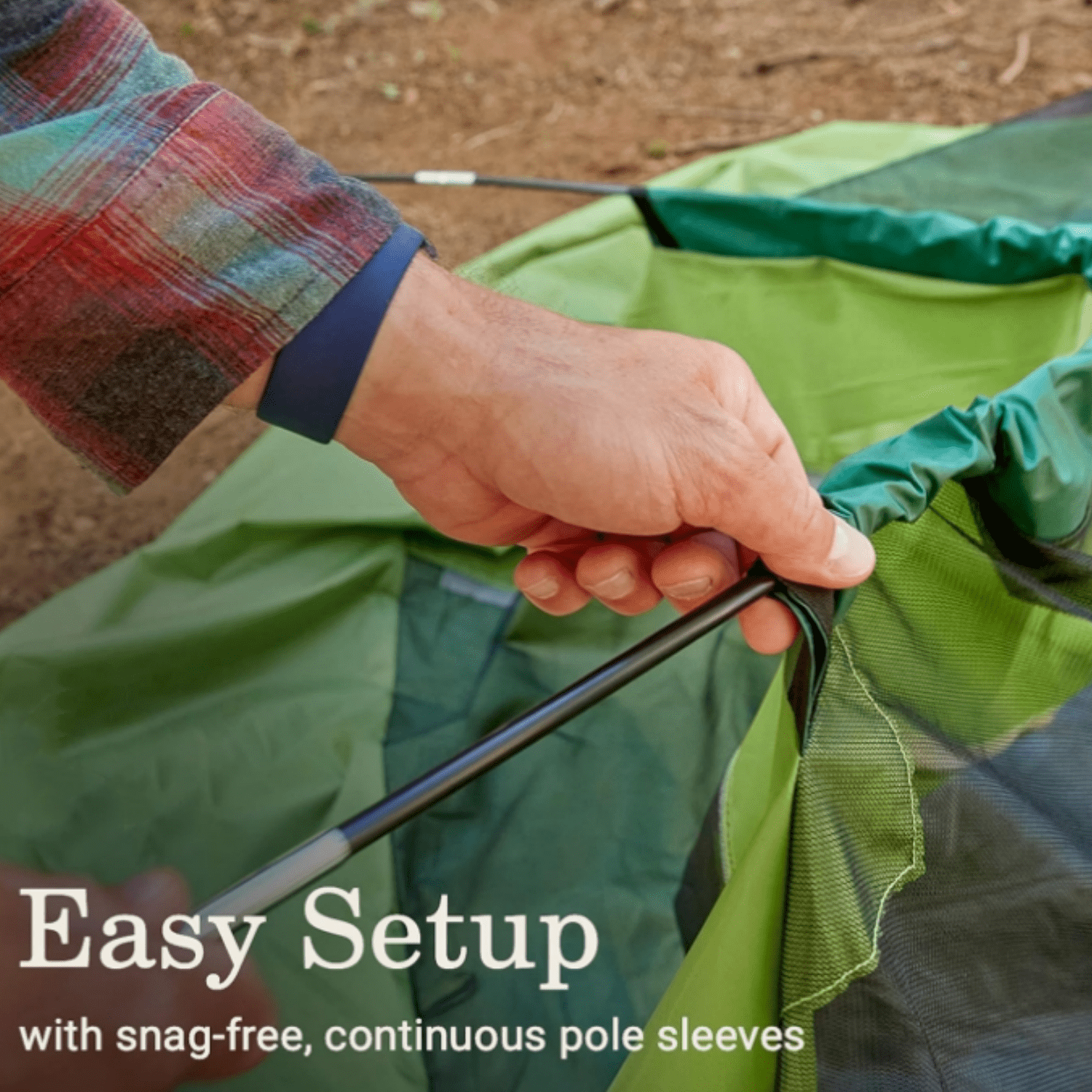 Camping Tent with Rainfly, 2/3/4/6 Person Tent Sets Up in 10 Mins, Weatherproof Shelter for Camping, Festivals, Backyard, Sleepovers, & More