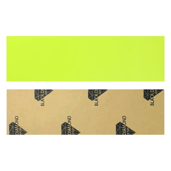 Black Diamond Grip Scooter Griptape Sheet Yellow 4.5" x 15.5"