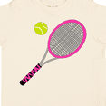 thumbnail image 4 of Inktastic Pink Tennis Racket and Ball Boys or Girls Toddler T-Shirt, 4 of 5