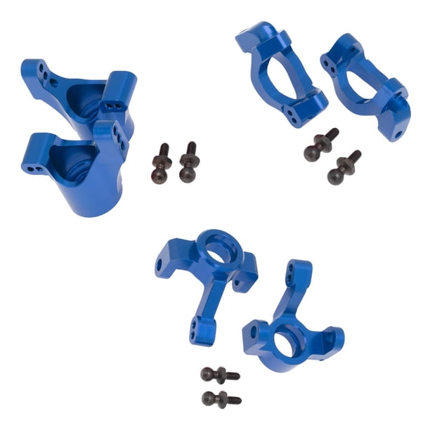 Piezas de montaje OP de aluminio a escala 1/18 para el coche RC Monster Truck Latrax Teton Juego de dirección