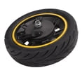thumbnail image 4 of Front Wheel Auxiliary Wheel, Reliable Replacement Assembly Reusable 10inch Electric Scooter Front Wheel  for  G30 Electric Scooter, 4 of 8