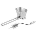 thumbnail image 7 of Stainless Steel Coriander Chopper - Manual Herb Spice Mill Grater Vegetable Grinding Tools for Garlic, Coriander, Onion, Parsley, 7 of 7