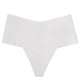 thumbnail image 2 of Gibobby Calzoncillos de encaje para mujer Ropa interior de algodón de tanga de seda de hielo sin costuras para mujer(Blanco,XL), 2 of 4