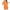 Orange, variant on Atogsazn Women's Plus Size Pajama Sets Soft Short Sleeve T-Shirt and Shorts Loungewear 2 Piece Soft Sleepwear Green XXXL on Clearance