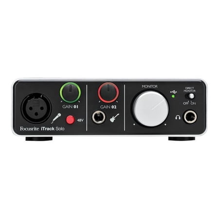 UPC: 0815301008217 | Focusrite Audio Engineering iTrack Solo – Audio interface – 24-bit – 96 kHz – stereo – USB 2.0