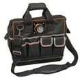 thumbnail image 2 of Klein Tools 55431 Black & Orange Tradesman Pro 31 Pocket Lighted Tool Bag, 2 of 16