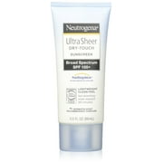 Neutrogena Ultra Sheer Dry-Touch Sunscreen, SPF 100, 3 Ounces (Pack of 2)