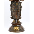 thumbnail image 3 of 30" Namaste (Welcome) Lady Brass Sculpture | Handmade | Made in India, 3 of 4