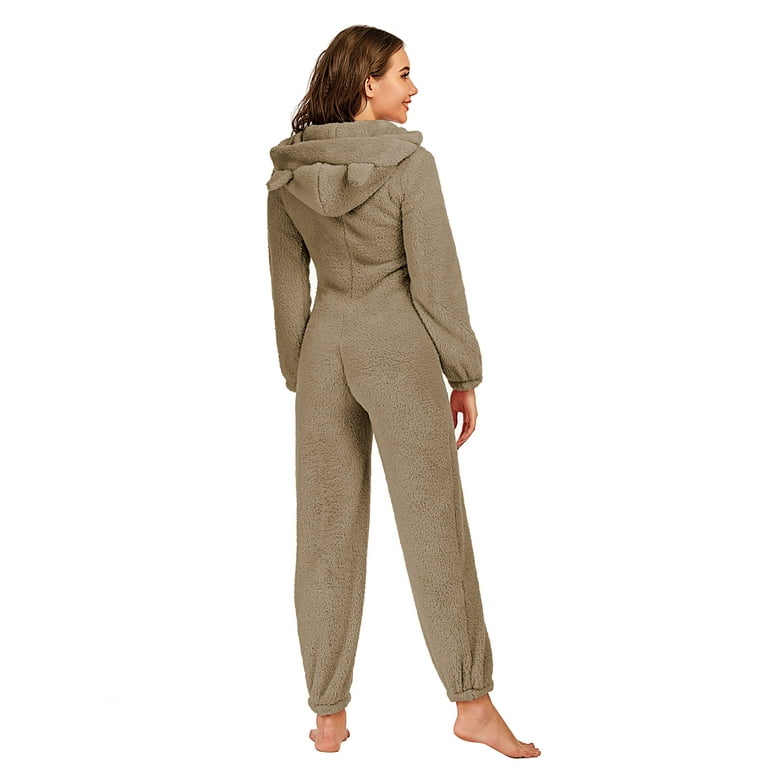 Hooded fleece onesie sale