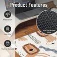 thumbnail image 2 of XMXT Non-Slip Gaming Mouse Pad, Vintage Sociopath Print Mousepad Computer Keyboard Mats Desk Pads Office Decor Accessories, 15.8"x29.24", 2 of 8