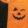 thumbnail image 5 of Mercatoo Toddler Halloween Tops Pants Sets 2pc Fall Pullover Sweatshirts Joggers Sweatpants Outfits Baby Boys Cute Graphic Tops, 5 of 7