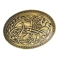 thumbnail image 6 of Pack Of 10 Oval Brooch Ethnic Shawl Coat Collar Brooch Pin Badge, 6 of 6