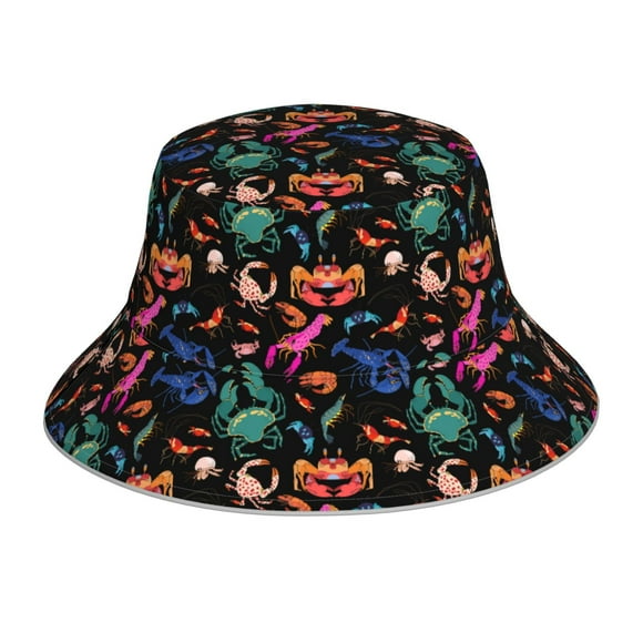 Balery Animals Under Water Sombreros para el sol para hombre y mujer, sombrero de pescador con UPF 50+