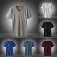 thumbnail image 5 of Mens Short Sleeve T-Shirts Summer Ice Silk Modal Quick Drying Cool Feeling Tops, 5 of 7