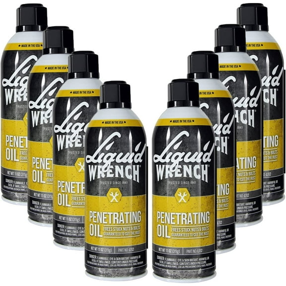LIQUID WRENCH L112-12PK Penetrating Oil Spray Can, 11 oz ("Pack"12)