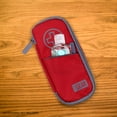 thumbnail image 6 of USA GEAR Medical Case for Insulin, Epipen, Asthma Inhaler & More - Insulated Interior (Red), 6 of 9