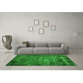 thumbnail image 3 of Ahgly Company Indoor Rectangle Oriental Green Industrial Area Rugs, 3' x 5', 3 of 4