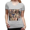 thumbnail image 3 of Jamie Campbell Bower Collage T Shirt 100% Cotton Tee Things Stranger Actor Man Vecna 001 Villian The Mortal Instruments City Of, 3 of 5