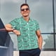 thumbnail image 4 of Fotbe Great White Shark Camiseta Polo de Golf para Hombre con Estampado – Camisa Deportiva Transpirable con Cuello Abotonado-Small, 4 of 6