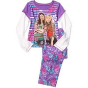 Nickelodeon - Girls' iCarly Hangdown Tee and Pajamas Pant 2-Piece Set