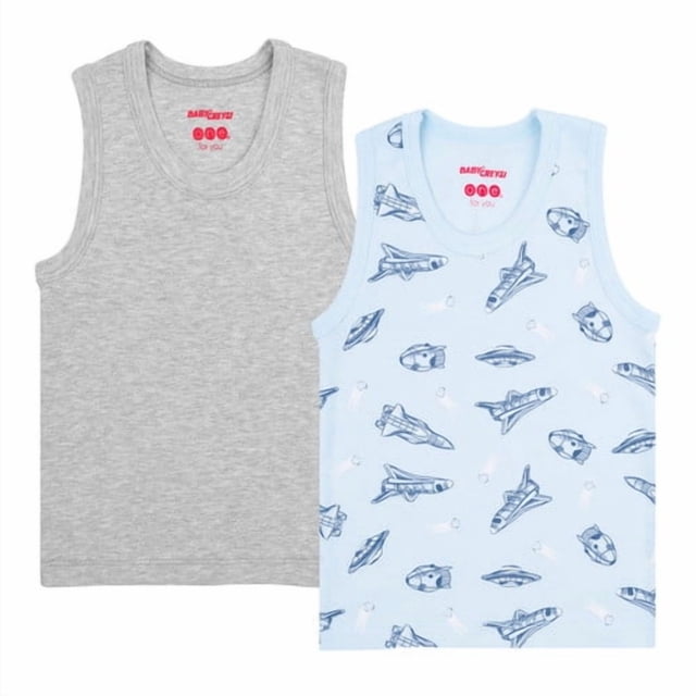 Camiseta Baby Creysi para Bebé Niño 2 Piezas Talla 3A Azul