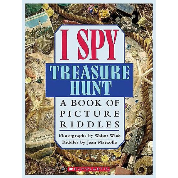 Pre-Owned I Spy Treasure Hunt: A Book of Picture Riddles