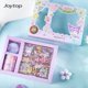 thumbnail image 2 of Joytop SR 000319 venta al por mayor Sanrio pintura varios materiales decoración Kawaii programa cinta adhesiva caja de regalo conjunto de papelería, 2 of 4