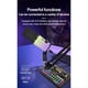 thumbnail image 5 of Micrófono Dinámico de Modo Dual XLR/USB con Conector para Auriculares/RGB/Soporte de Brazo para Podcasting, Grabación, Juegos y Transmisión en ., 5 of 5