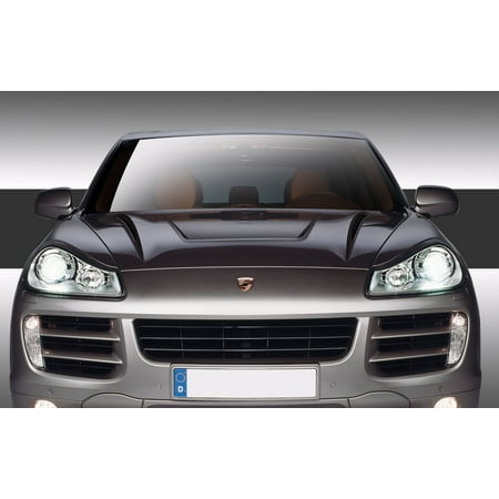 2003-2010 Porsche Cayenne Eros Version 2 Hood - 1 Piece