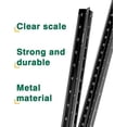thumbnail image 2 of Engineer Scale Ruler 2 Pack 12-Inch Triangular Ruler Metal Scale Ruler for Blueprints Drafting Ruler for Civil Engineer, Draftsman, 2 of 7