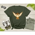 thumbnail image 6 of Cute Cool Flying Owl Bird of Night Hooter Owlet Owleez Bird T-Shirt Owl Lover Gift T Shirt for Men Women Kids Boys Girls Graphic Tshirt, 6 of 8