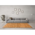 thumbnail image 3 of Ahgly Company Indoor Rectangle Solid Orange Modern Area Rugs, 7' x 10', 3 of 4
