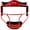 Red, variant on Champion Sports Steel Softball Face Mask - Classic Fielders Masks for Adults - Durable Head Guards - Premium Sports Accessories for Indoors and Outdoors - Silver