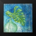 thumbnail image 2 of Brent, Paul 12x12 Black Modern Framed Museum Art Print Titled - Sea Glass Palm I, 2 of 5