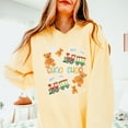 thumbnail image 2 of Teddy Bears and Choo Choo Trains - Lightweight Garment Dyed Sweatshirt, 2 of 5