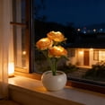 thumbnail image 4 of Yooshoverk Flower Pot Light Mini Night Light – Romantic Desktop & Bedroom Decor Lamp Yellow Free Size, 4 of 6