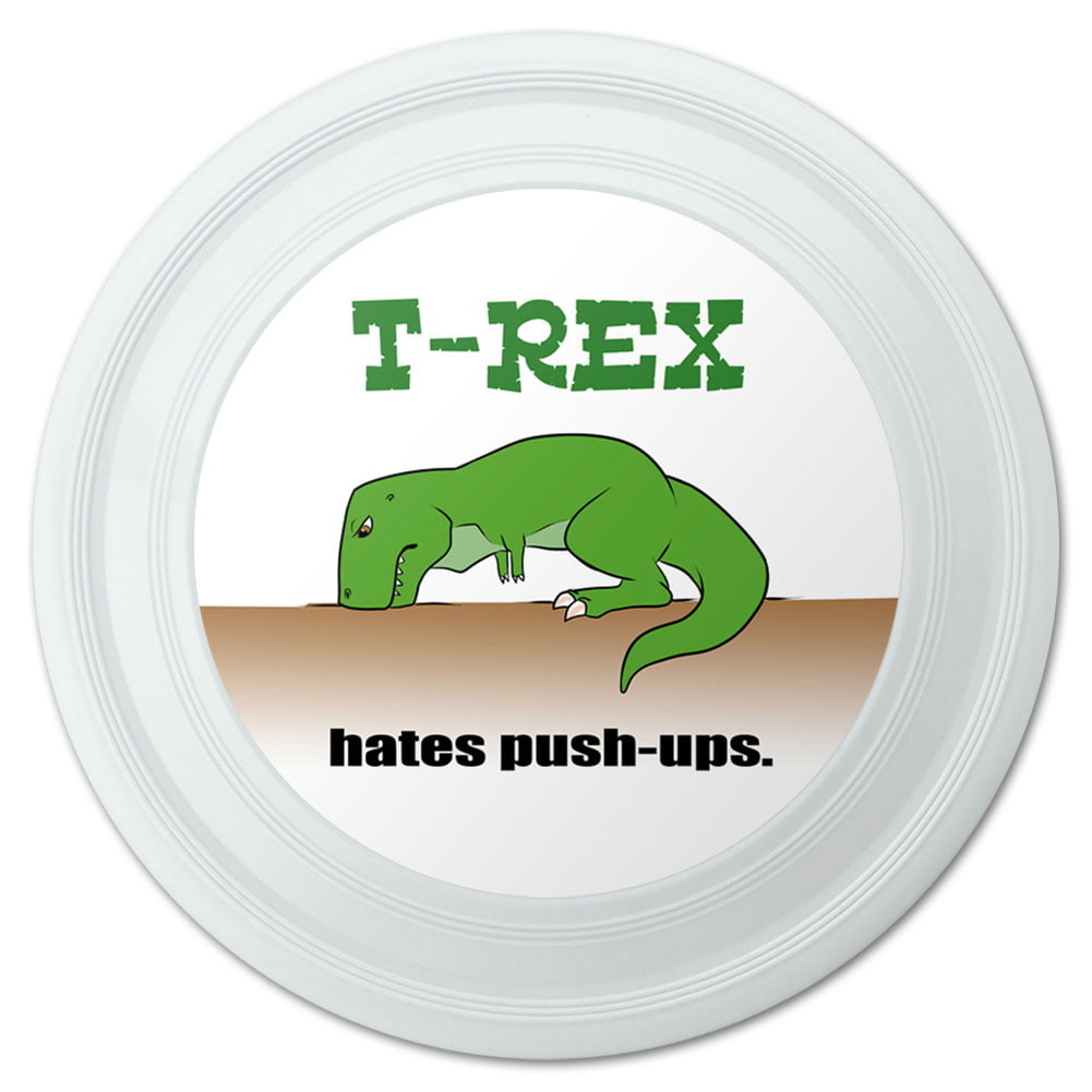 T-Rex Tyrannosaurus Jurassic Selfie Novelty 9" Flying Disc 
