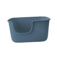 thumbnail image 2 of lionlar High Sided Cat Litter Boxs Cage Litter Pans for Kitty Hamsters Small Animals Gray, 2 of 9