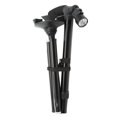 thumbnail image 4 of Elderly Walking Cane, Walking Cane Rotatable Pivoting Quad Base Slip Resistant Adjustable Height With Led Light For Traveling, 4 of 8