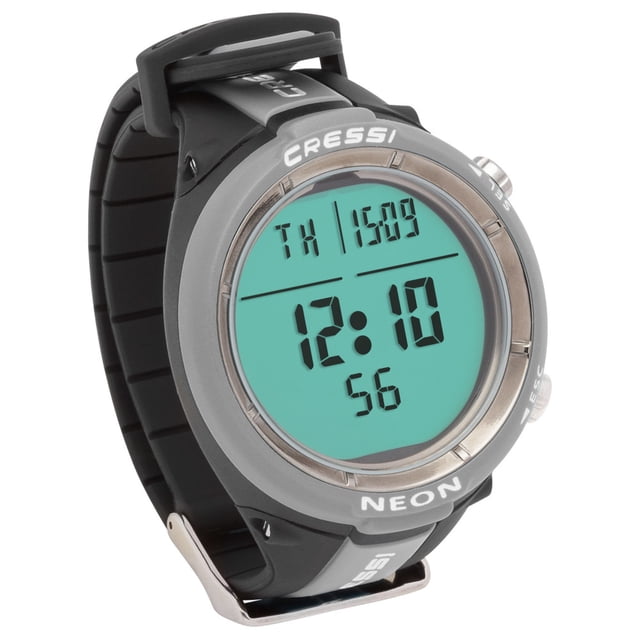 Reloj Computador CRESSI Neon Buceo Tecnico y Apnea Adulto Color Gris