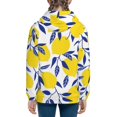 thumbnail image 4 of Kll Unisex Kids Boys Girls Hooded Pocket Pullover Hoodies-Tropical Lemon, 4 of 9