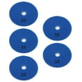 thumbnail image 4 of 5 piezas de almohadillas de pulido húmedas de diamante de 4 pulgadas, kit de discos de pulido suaves para mármol, granito, cerámica, 50 granos, 4 of 9