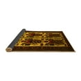 thumbnail image 2 of Ahgly Company Indoor Square Persian Yellow Traditional Area Rugs, 4' Square, 2 of 4
