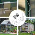thumbnail image 5 of Refuerzo para invernaderos, abrazaderas en G de acero inoxidable 304 y abrazaderas superpuestas de vidrio de aluminio, materiales de alta calidad para una instalación rápida y prevención de la, 5 of 5