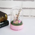 thumbnail image 3 of Romantic LED Night Lamp Copper Lamp Glass Table Lamp Fireworks LED Chain Night Lamp Guitar Bear Desk Lamp, 3 of 5