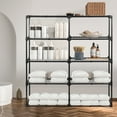 thumbnail image 4 of 5-Shelf Wire Rack With Cover (2Pack), 4 of 10